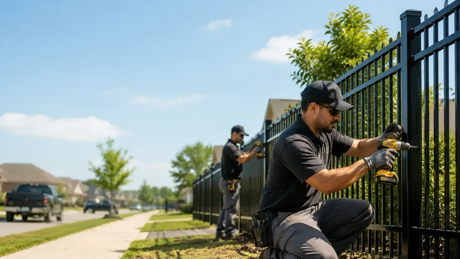 Metal Fence Installation in Johns Creek, GA